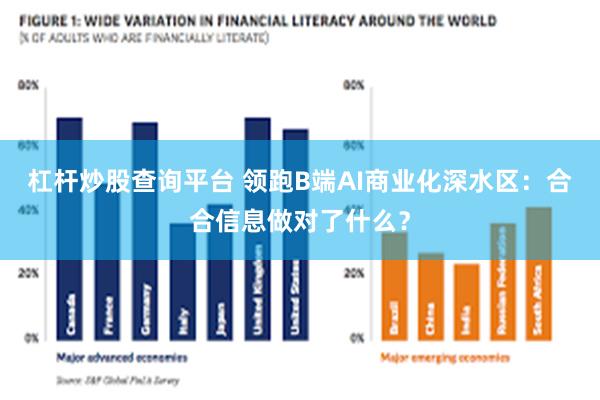 杠杆炒股查询平台 领跑B端AI商业化深水区：合合信息做对了什么？