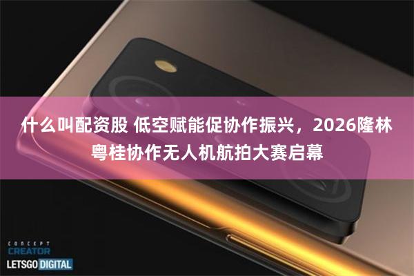 什么叫配资股 低空赋能促协作振兴，2026隆林粤桂协作无人机航拍大赛启幕